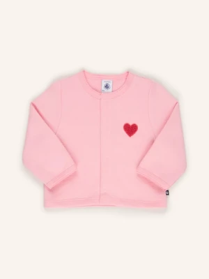 Petit Bateau Bluza Rozpinana rosa