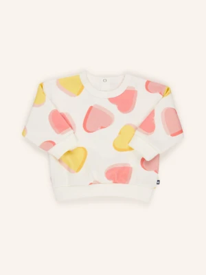 Petit Bateau Bluza weiss biały