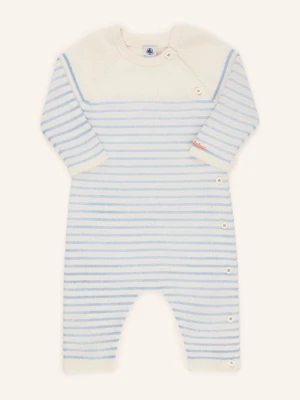 Petit Bateau Dzianinowe Śpioszki weiss