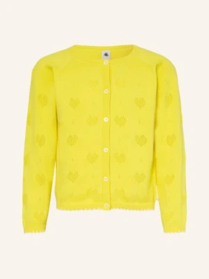 Petit Bateau Kardigan gelb