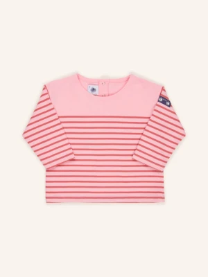Petit Bateau Koszulka Z Długim Rękawem rosa różowy