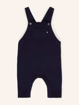 Petit Bateau Ogrodniczki Z Dżerseju blau GRANATOWY