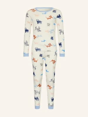 Petit Bateau Piżama weiss