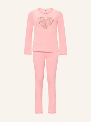 Petit Bateau Piżama Z Veluru rosa różowy