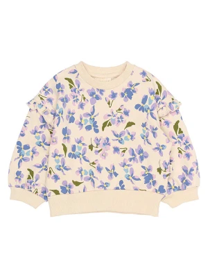Petit Piao Bluza w kolorze fioletowo-beżowym rozmiar: 104
