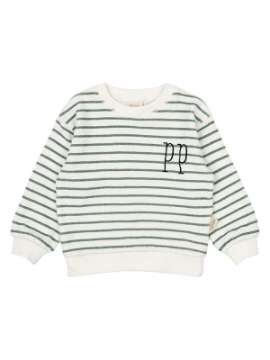 Petit Piao Bluza w kolorze kremowo-zielonym rozmiar: 110