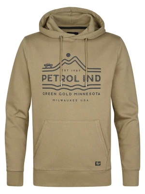 Petrol Bluza w kolorze jasnobrązowym rozmiar: XL