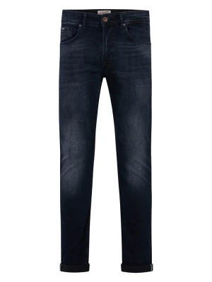 Petrol Dżinsy - Slim fit - w kolorze granatowym rozmiar: W33/L34