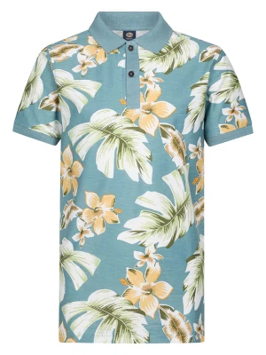 Petrol Industries Koszulka polo w kolorze błękitno-beżowym rozmiar: 164