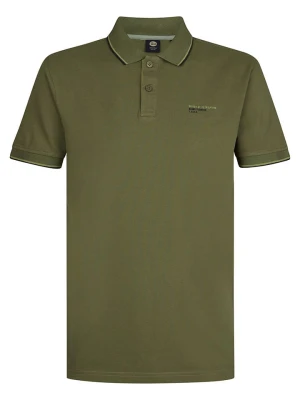 Petrol Industries Koszulka polo w kolorze khaki rozmiar: M