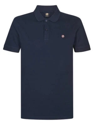 Petrol Industries Polo M-ROS-POL002 Granatowy Regular Fit