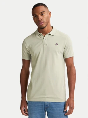 Petrol Industries Polo M-ROS-POL002 Zielony Regular Fit