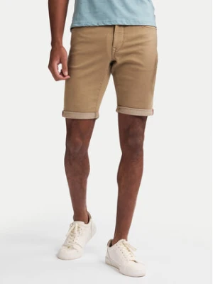 Petrol Industries Szorty jeansowe M-ROS-SHO005 Biały Slim Fit