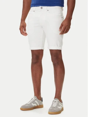 Petrol Industries Szorty jeansowe M-ROS-SHO005 Biały Slim Fit