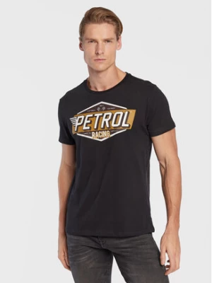 Petrol Industries T-Shirt Logo M-3020-TSR600 Czarny Regular Fit