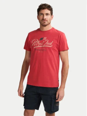 Petrol Industries T-Shirt M-1050-TSR600 Czerwony Regular Fit