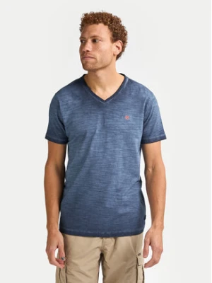 Petrol Industries T-Shirt M-1050-TSV662 Granatowy Regular Fit