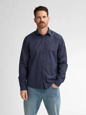 Petrol Koszula "Tealline" w kolorze granatowym rozmiar: XL