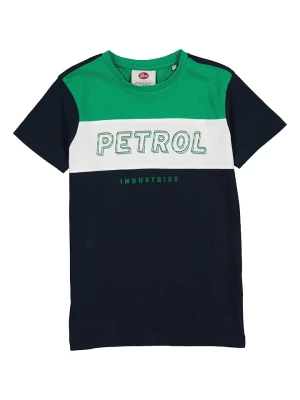 Petrol Koszulka w kolorze czarno-zielonym rozmiar: 140