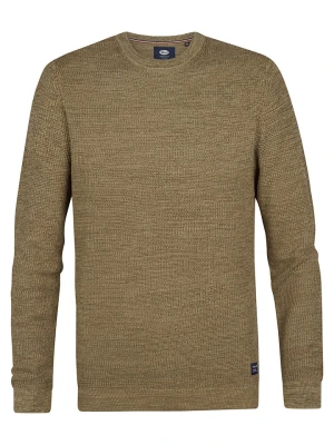 Petrol Sweter "Lincoln" w kolorze jasnobrązowym rozmiar: 3XL