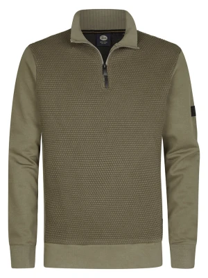 Petrol Sweter w kolorze khaki rozmiar: L