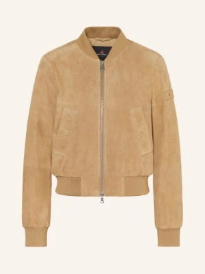 Peuterey Kurtka Skórzana Choisya beige