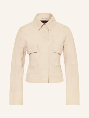 Peuterey Kurtka Skórzana Era beige