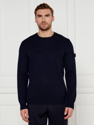 Peuterey Sweter DIVER 01 | Regular Fit | z dodatkiem wełny