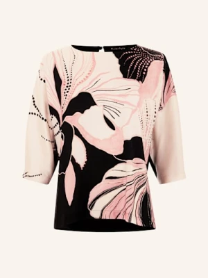 Phase Eight Bluzka Antonia Z Mieszanki Materiałów Z Rękawami 3/4 schwarz