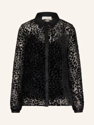 Phase Eight Bluzka Della Z Błyszczącą Przędzą schwarz