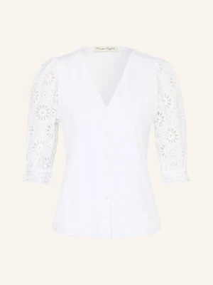 Phase Eight Bluzka Eleanor Z Ażurową Koronką weiss