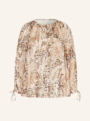 Phase Eight Bluzka Rafaella Z Błyszczącą Przędzą beige