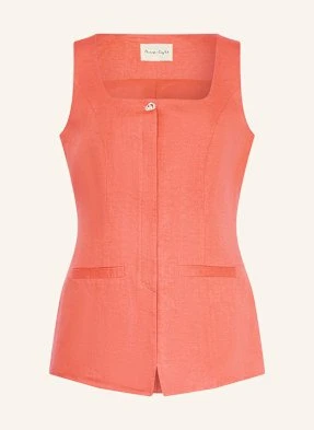 Phase Eight Kamizelka Typu Blezer Lottie Z Lnem orange