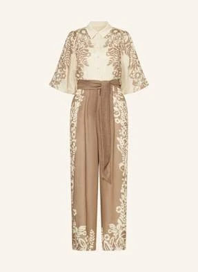 Phase Eight Kombinezon Lilja Z Rękawem 3/4 beige