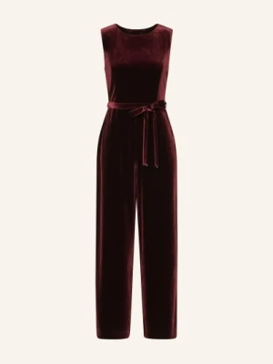 Phase Eight Kombinezon Martha Z Aksamitu rot