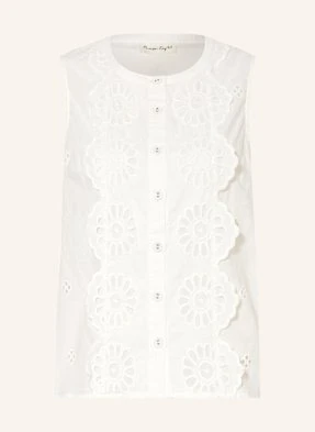 Phase Eight Koronkowy Top Tilda weiss
