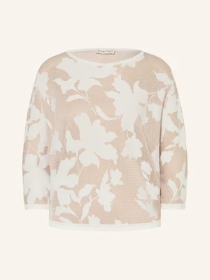 Phase Eight Koszulka Anais Z Brokatową Przędzą beige