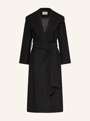 Phase Eight Płaszcz Annabel Z Dodatkiem Wełny schwarz