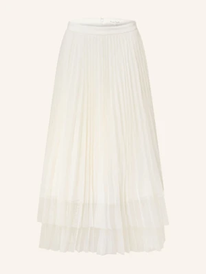 Phase Eight Spódnica Plisowana weiss