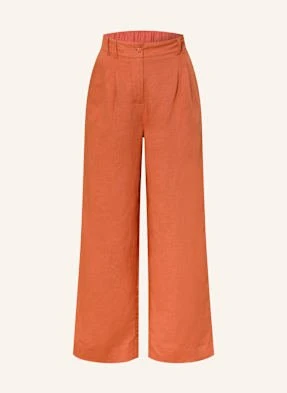 Phase Eight Spodnie Marlena Lottie Z Lnem orange