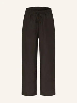 Phase Eight Spodnie Z Marlowej Tkaniny Rowan Z Lnem schwarz