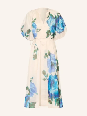 Phase Eight Sukienka Adeline Z Lnu weiss