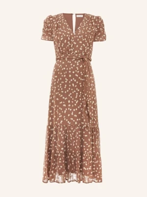 Phase Eight Sukienka Amy Z Błyszczącą Przędzą braun