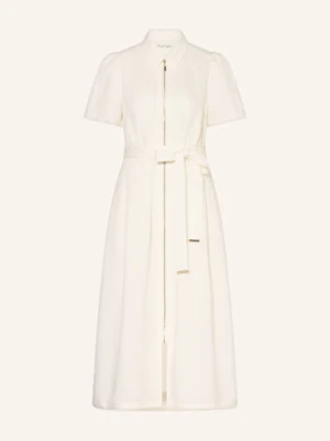 Phase Eight Sukienka Carlotta Z Lnem weiss