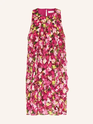 Phase Eight Sukienka Cleo Z Wolantami pink