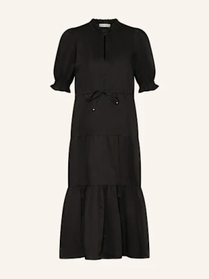 Phase Eight Sukienka Jen Z Falbankami schwarz