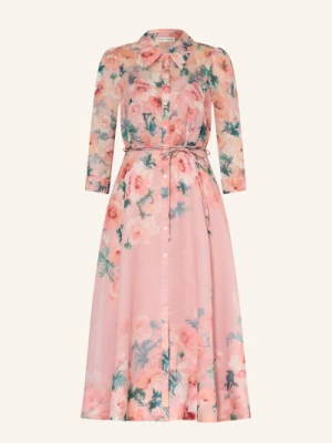 Phase Eight Sukienka Koszulowa Anabella Z Rękawami 3/4 rosa