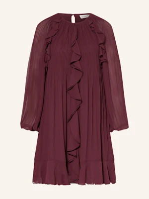 Phase Eight Sukienka Layla Z Wolantami I Plisami rot