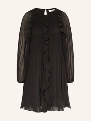Phase Eight Sukienka Layla Z Wolantami I Plisami schwarz