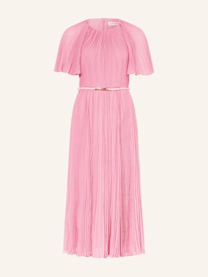 Phase Eight Sukienka Plisowana Kathleen pink
